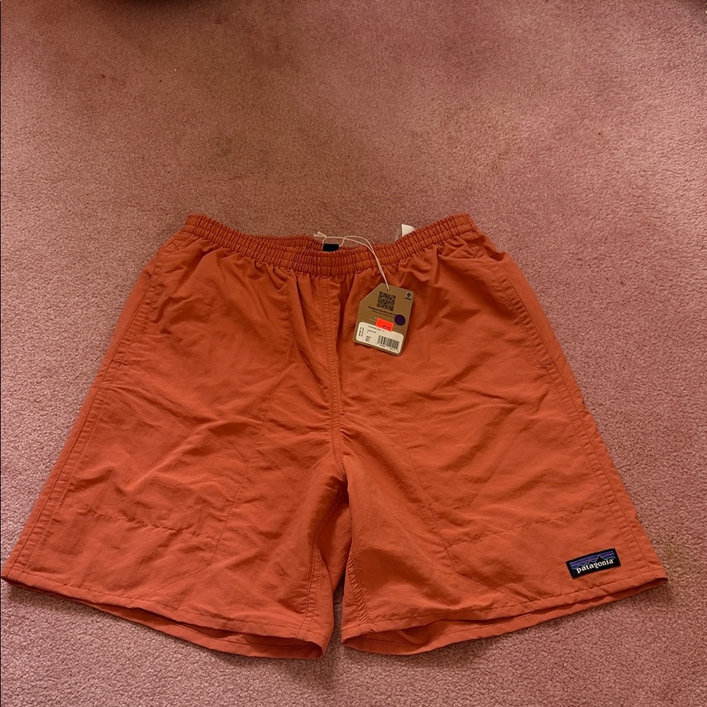 NWT Patagonia Men’s Quartz Coral Athletic Shorts
